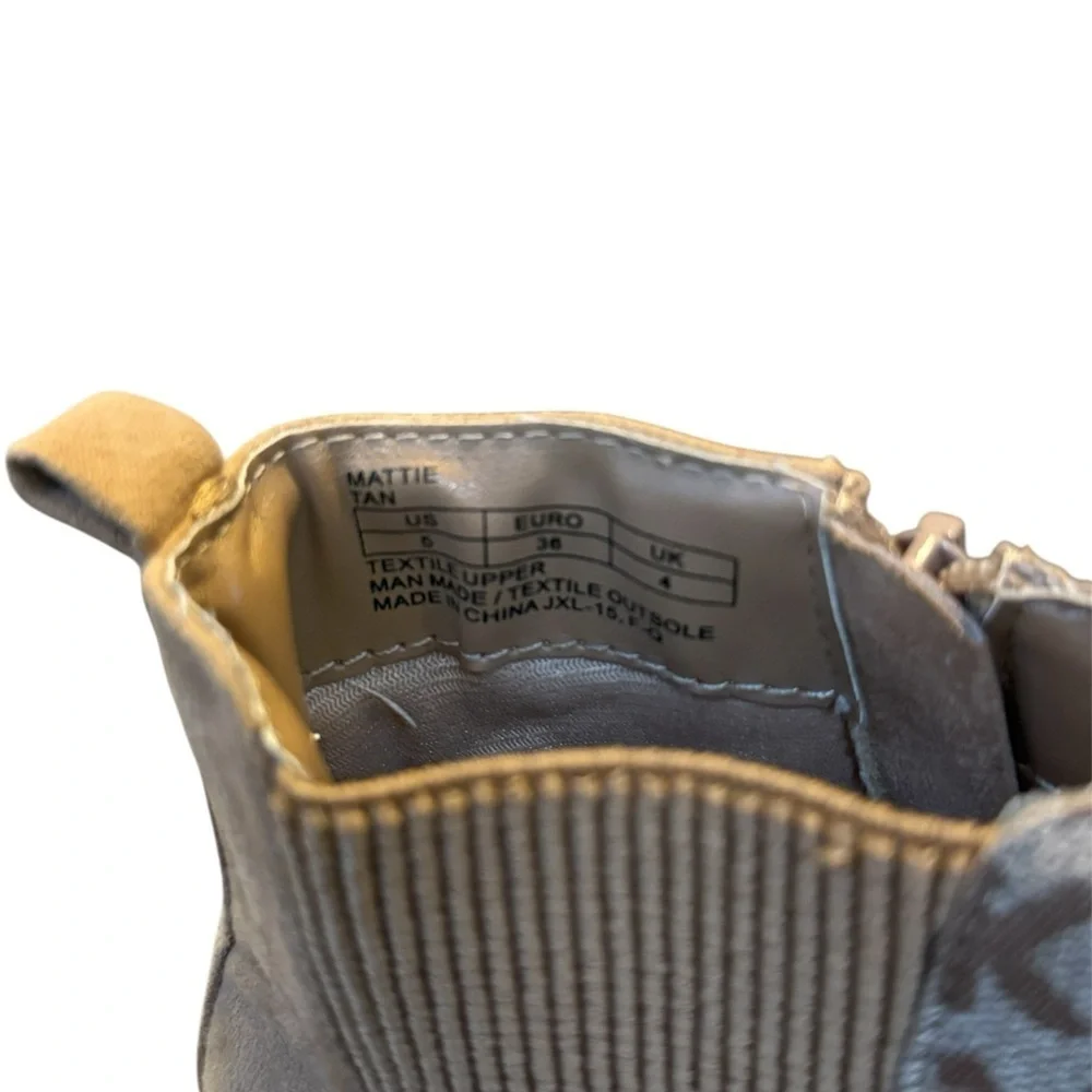 Michael Kors Tan Ankle Boots